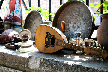 The flea market of Agiassos