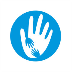 Hand Care Template vector  Business icon