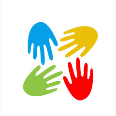 Hand Care Template vector  Business icon