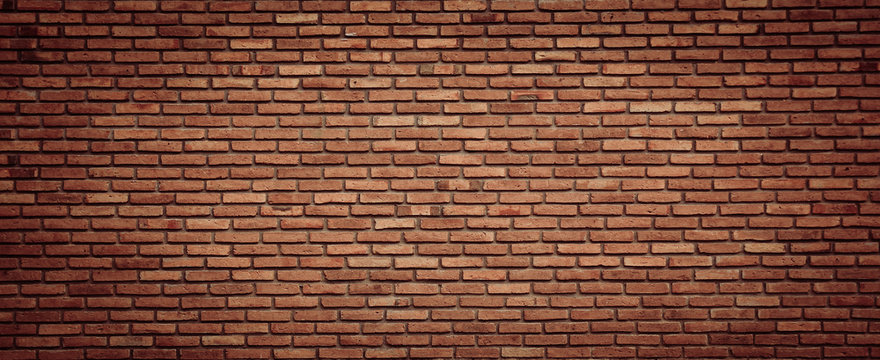 Fototapeta red brick wall texture grunge background