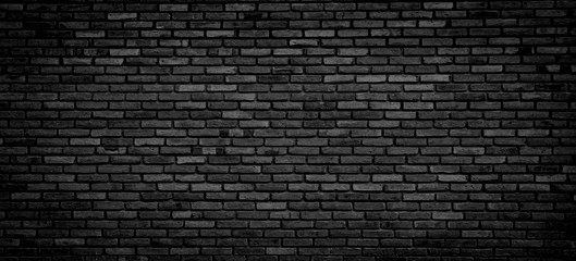 Fototapeta na wymiar Black brick floor and wall backgrounds, brick room, interior texture, wall background.