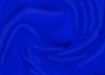 abstract blurry wave of dark blue fabric texture.