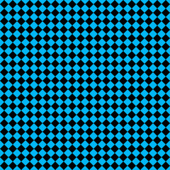 Pattern of black and blue rhombuses