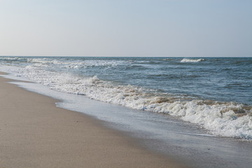Wellengang der Nordsee vor Sylt