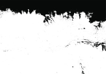 Rough black and white texture vector. Distressed overlay texture. Grunge background. Abstract textured effect. Vector Illustration. Black isolated on white background. EPS10.