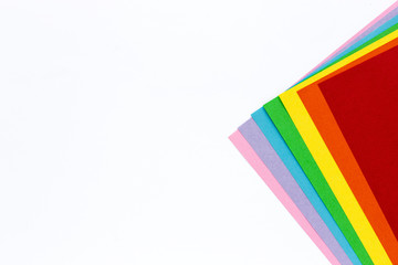 Colors of the rainbow, symbol of LGBT