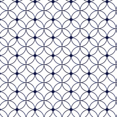 Naklejka premium Moroccan Circular Pattern Background