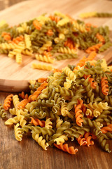 Pasta Fusilli Tri Color