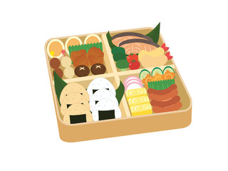 シンプルなお弁当