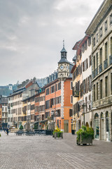 Fototapeta premium Street in Chambery, France