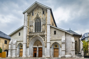 Fototapeta premium Chambery Cathedral, France