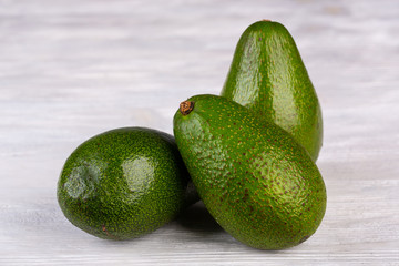 Avocado green with light nut notes