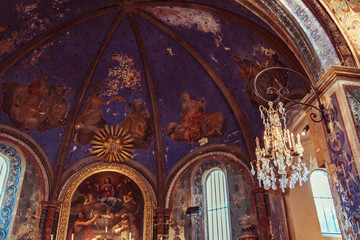 Church of Notre-Dame d'Alidon in Oppède-Le-Vieux in Provence