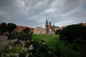 Wawel Royal Castle. Historic buildings of the Wawel Cathedral.