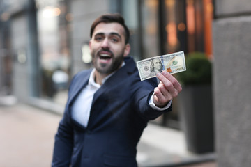 Man, finance, money, business, business man, businessman, dollars, dollar, cash, credit, loan, duty, kindness, hope, credit history, debt, financing, financial, leasing, rich, philantropist, paying