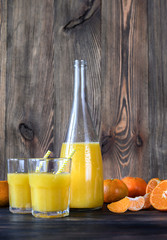 Bottle of orange juice © alex9500