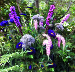 Fototapeta premium floral