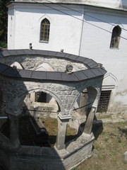 detail of a church