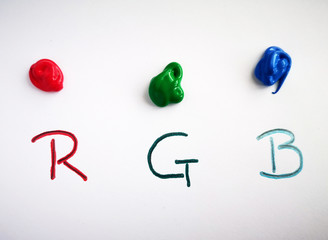 RGB Farben und Motieve