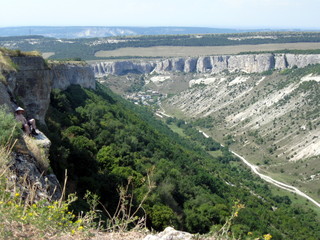Naklejka premium view of grand canyon