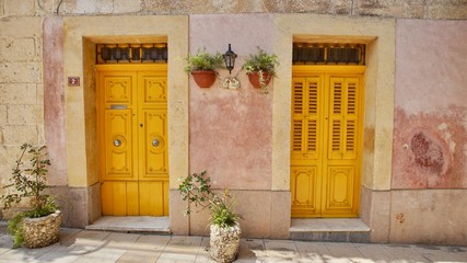 Fototapeta na wymiar Mediterane Fassade