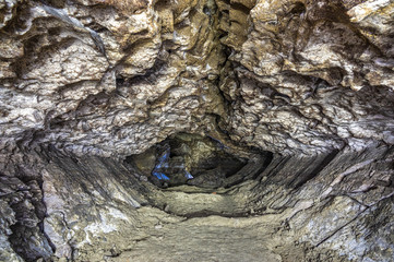 Gallery in the karst cave