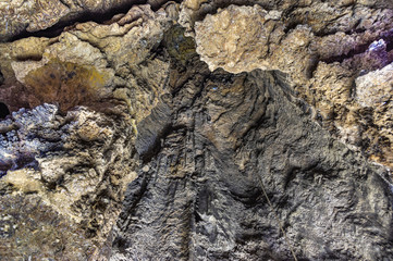 Gallery in the karst cave