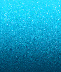 Blue shining glitter gradient vector holiday poster background, horizontal seamless pattern