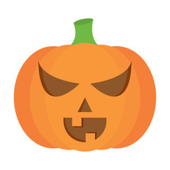 Spooky halloween pumpkin