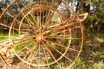 Old Rusty farming equipment