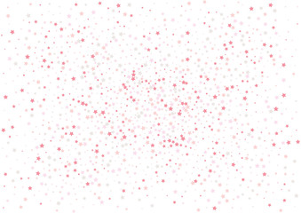 Festive color star confetti background. Abstract frame confetti texture for holiday, postcard, poster, website, carnivals, birthday and children's parties. Cover confetti mock-up. Wedding star layout