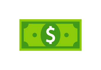 Vector Dollar sign, money dollar icon - currency dollar bill symbol vector eps 10