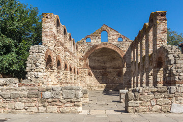 Ancient Church of Saint Sophia in the town of Nessebar, Bulgaria