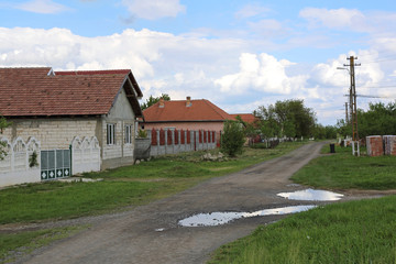Fototapeta na wymiar Village in Romania