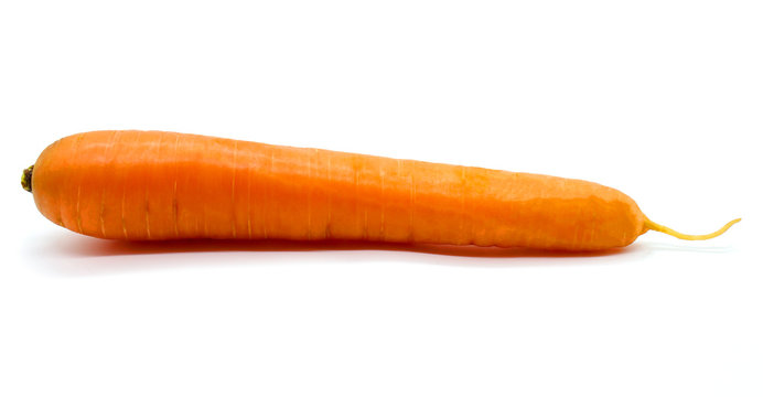 Carrot isolated on white background. With clipping path © Александр Бердюгин