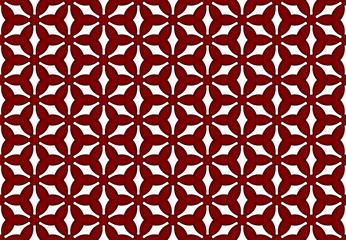 Seamless geometric pattern design illustration. Background texture. Used gradient in red, white colors.