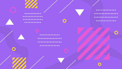 Colorful background with abstract geometric figures. Use for modern design, cover, template, decorated, brochure, flyer.