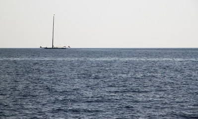 Day sailing on Adriatic