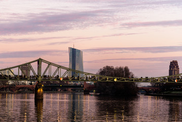 Obraz premium Stare Miasto we Frankfurcie. Niemcy
