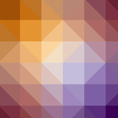 Obraz premium Abstract Trianglify gradient Generative Art background illustration