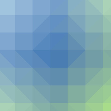 Abstract Trianglify gradient Generative Art background illustration