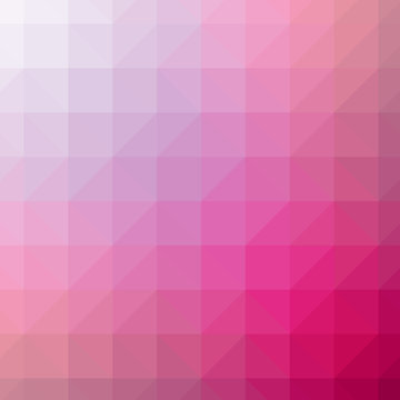 Abstract Trianglify gradient Generative Art background illustration