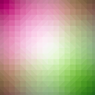 Abstract Trianglify gradient Generative Art background illustration