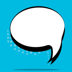 Comic speech bubble
