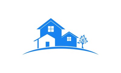 House vector logo design