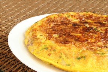 Close up of Omelet