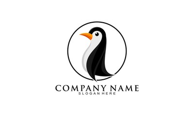 Penguin vector logo