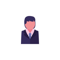 Businessman avatar vector design