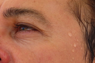 Fototapeta premium close up of eye