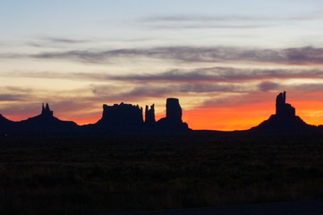 Obraz premium monument valley in America